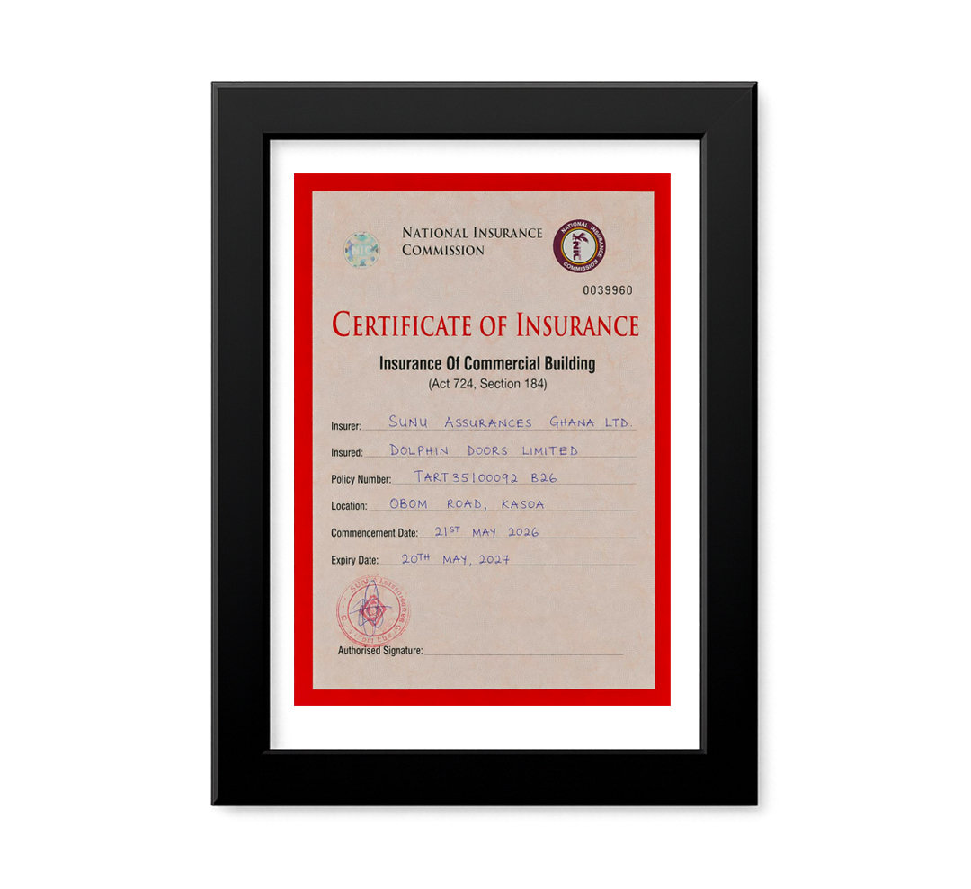 BUSINESS INSURANCE POLICY